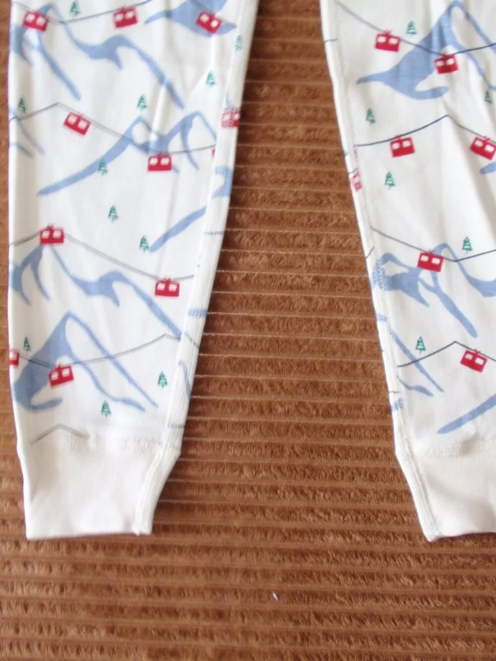 NWT Hanna Andersson Ski Slopes Holiday Winter Long Sleeve Pajamas Sz 110 5 6